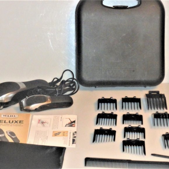 Wahl DELUXE Electric Haircutting & TRIMMING KIT Men's Shaver Beard Trimmer - Picture 13 of 14